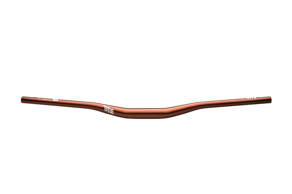 Title AH1 35 x 25mm rise bronze aluminium handlebar