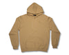 Title Hoodie - Faded Yellow washed organic cotton