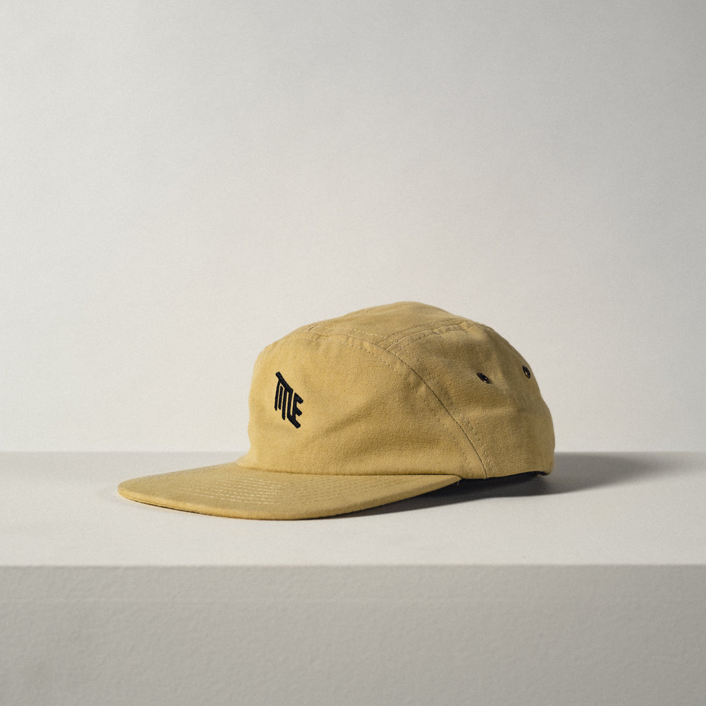 5 Panel Hat - Yellow Title MTB mountain bike lifestyle 