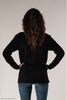 Black Long Sleeve Shirt rear view Title MTB lifestyle shirt 